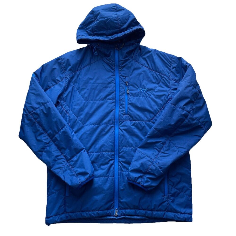 Outdoor Research Primaloft Insulated Windstopper Hooded Havoc Jacket Mens XL